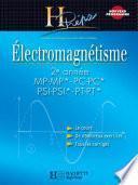 Télécharger le livre libro Électromagnétisme 2e Année Mp-mp*/pc-pc*/psi-psi*/pt-pt*